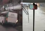 Temporal provoca alagamentos e acidentes em Manaus