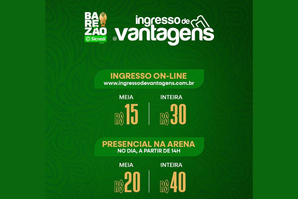 Final do Barez&atilde;o entre Amazonas e Nacional tem venda de ingressos iniciada