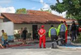 Incêndio atinge abrigo de crianças e mobiliza equipes de emergência em Parintins