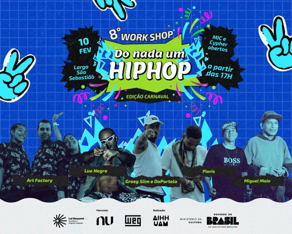 &ldquo;Do Nada Um Hip Hop: Edi&ccedil;&atilde;o Carnaval&rdquo; ocupa o Centro de Manaus