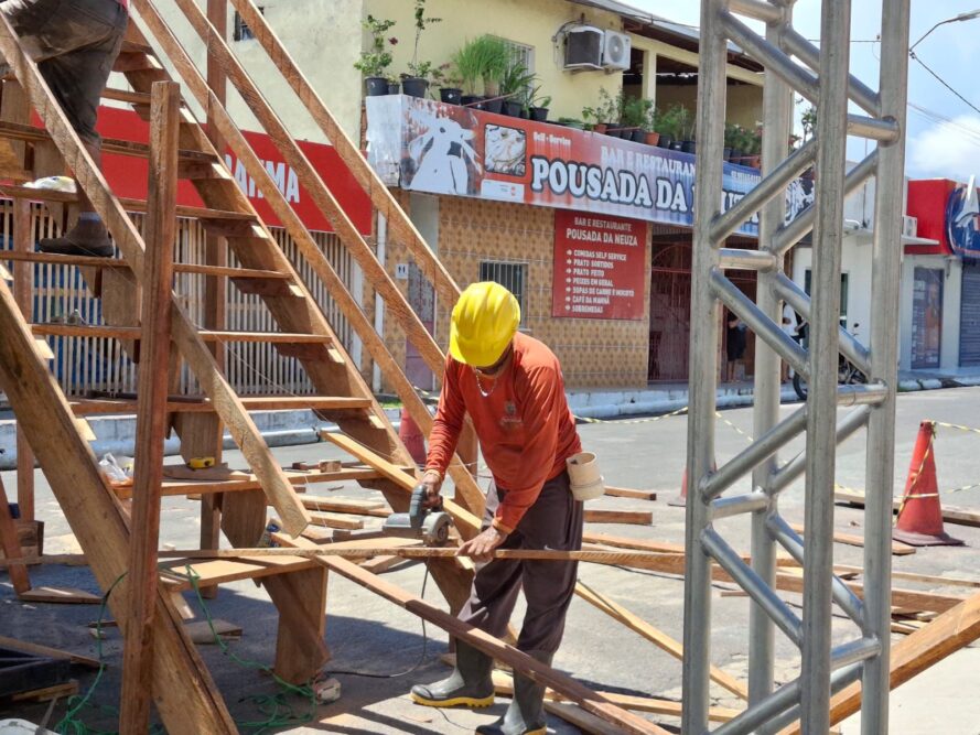 Prefeitura intensifica obras para estrutura do Carnailha 2026