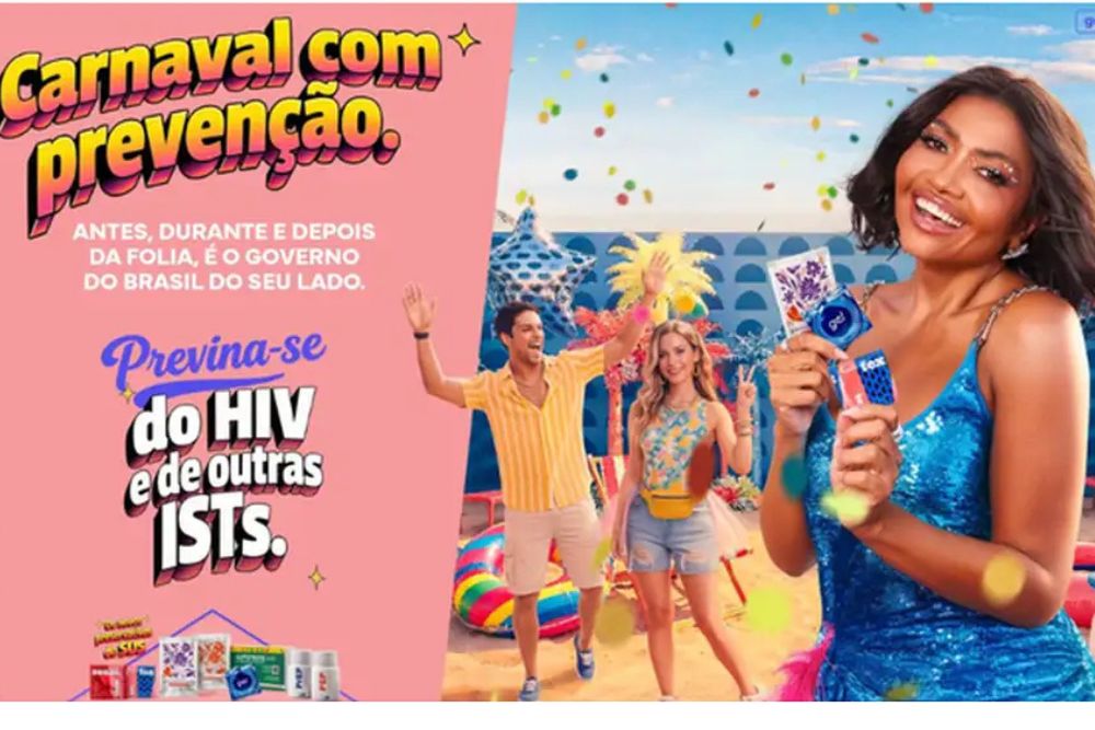 Carnaval acende alerta e Saúde reforça uso de camisinha na prevenção de ISTs Carnaval acende alerta e Saúde reforça uso de camisinha na prevenção de ISTs