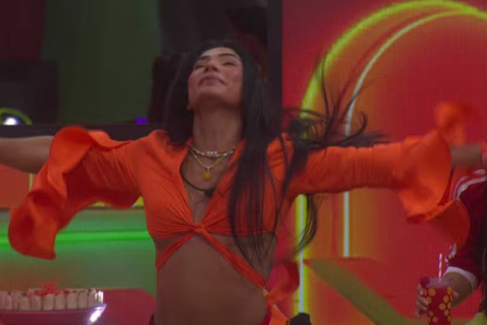 Marciele dança toada do Boi Caprichoso em festa no BBB 26 e emociona participantes
