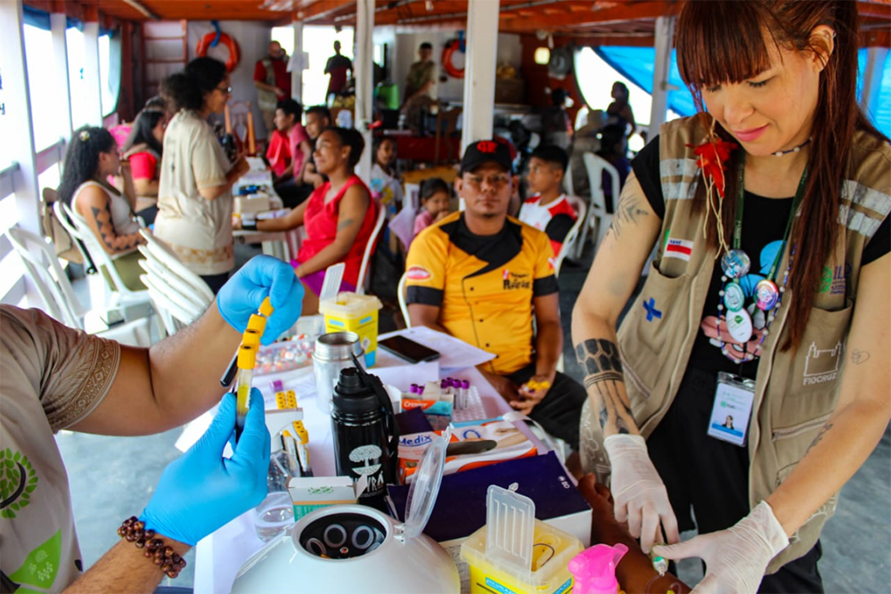 Em territorio Munduruku Fiocruz Amazonia pesquisa inter relacao entre impactos climaticos e saude indigena 1 Em território Munduruku, Fiocruz Amazônia pesquisa inter-relação entre impactos climáticos e saúde indígena-radardasaude