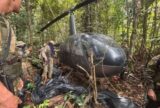 PF destrói laboratórios de drogas e apreende helicóptero em Tabatinga