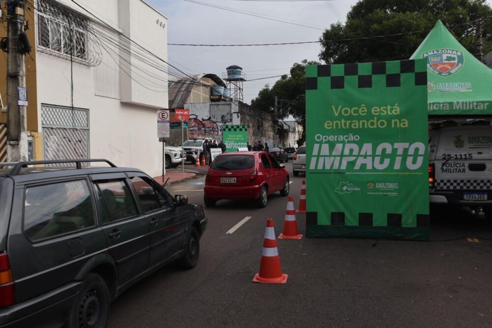 Amazonas fortalece segurança no Centro de Manaus com ações da Operação Impacto
