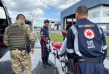 Idoso indígena com arritmia é socorrido por helicóptero na zona norte de Manaus
