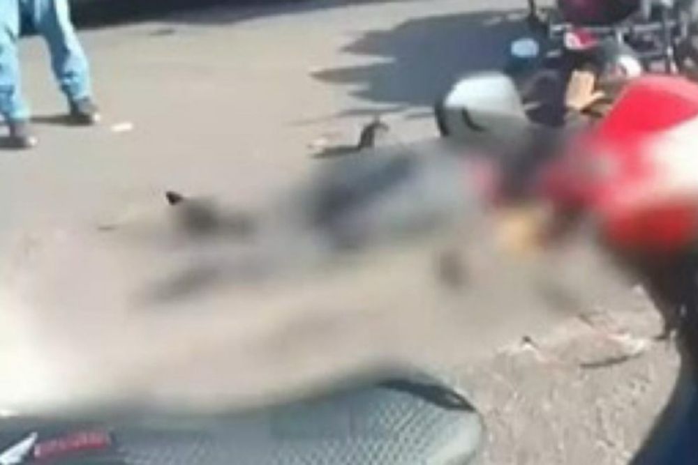 Acidente deixa dois feridos no cal&ccedil;ad&atilde;o da Bola da Suframa em Manaus