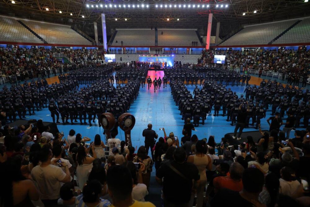 Amazonas amplia reforço da segurança com formação de 500 novos policiais militares