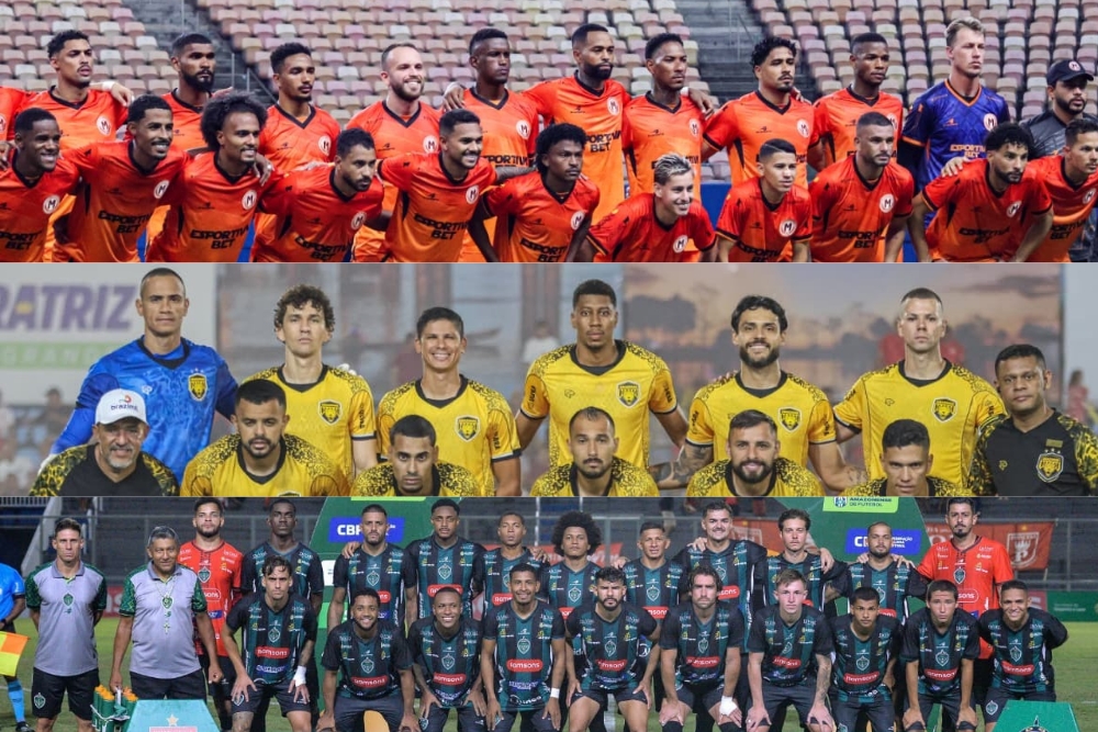Três clubes amazonenses estão na terceira fase da Copa do Brasil 2026