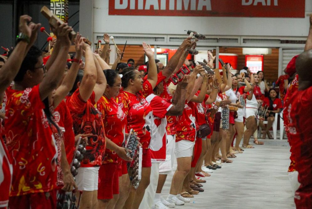 Batucada do Garantido inicia ensaios para o Festival de Parintins