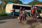 Acidente entre moto e carro deixa dois mortos no Tarumã, em Manaus