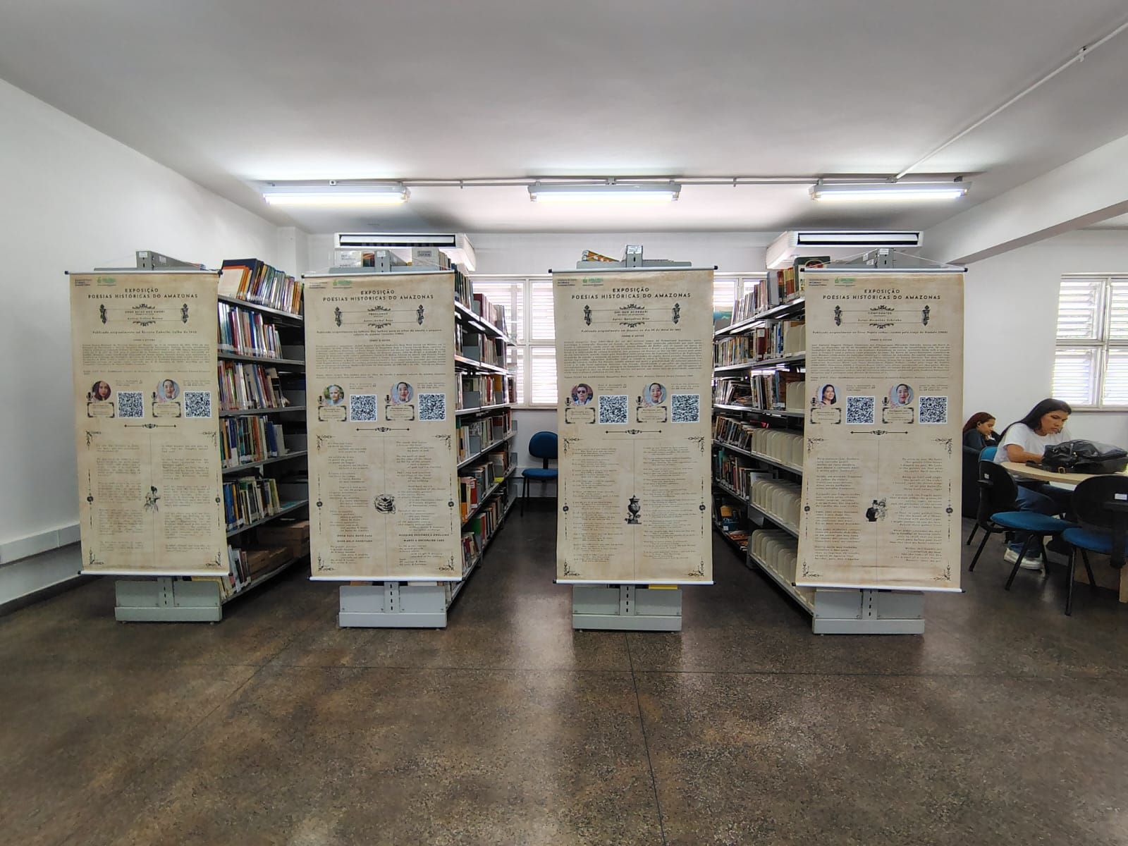 Exposi&ccedil;&atilde;o na Biblioteca Genesino Braga re&uacute;ne obras de autores amazonenses e valoriza literatura regional