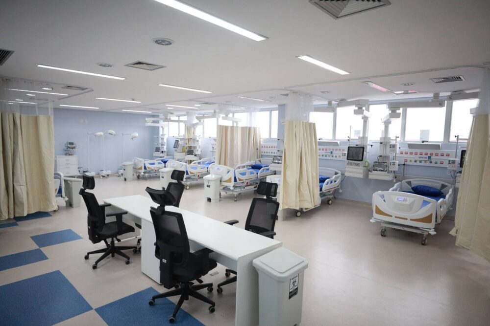 Novo Hospital do Sangue recebe últimos ajustes para entrega à população