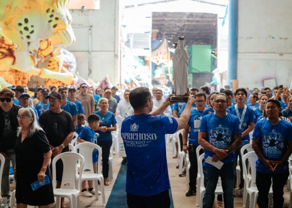 Caprichoso inicia preparativos para o Festival de Parintins 2026 com missa na ilha