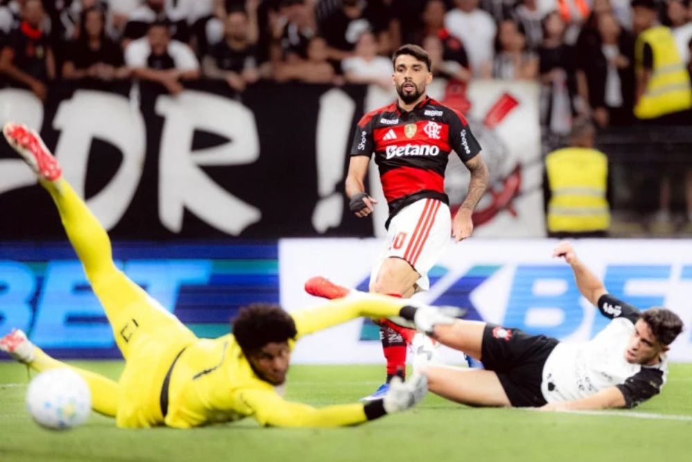 Corinthians empata com Flamengo e perde chance de vencer em casa
