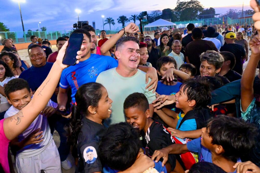 Prefeito de Manaus inaugura 36º complexo esportivo e reforça acesso ao lazer na zona Leste