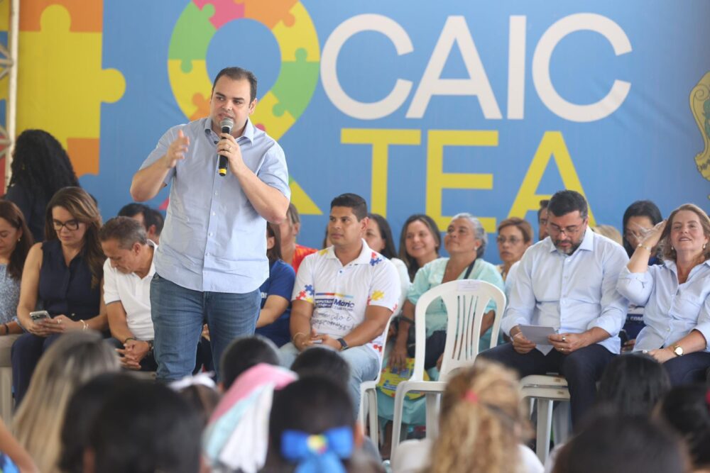 Roberto Cidade destaca inclusão na entrega de CAIC TEA