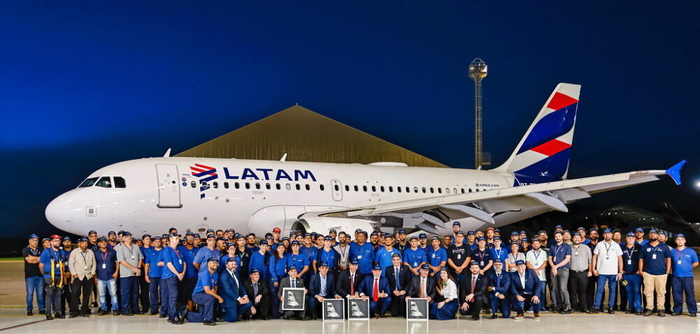 Latam incorpora na frota os primeiros aviões da Embraer