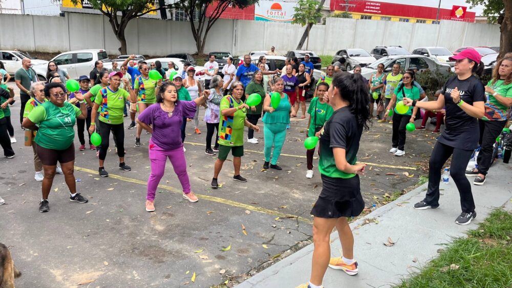 Ação na zona Leste incentiva combate à obesidade e ao sedentarismo