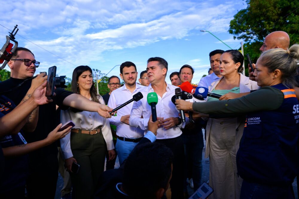 David Almeida entrega última obra de mobilidade urbana da gestão em Manaus