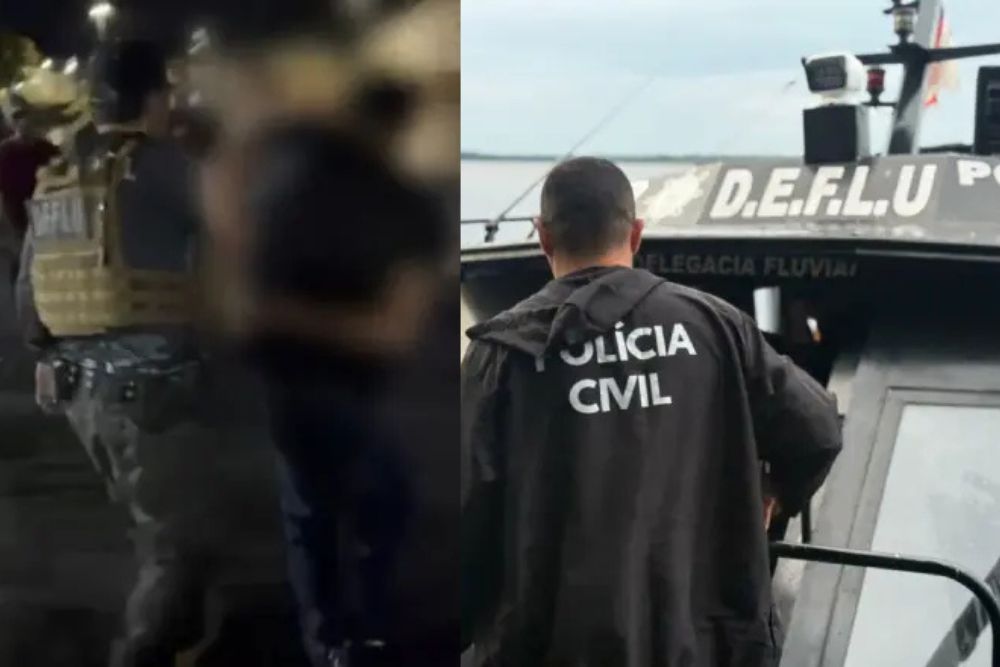 Suspeito de homic&iacute;dio &eacute; preso durante viagem de barco rumo a Manaus