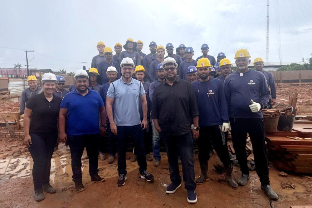 TJAM vistoria obras do novo F&oacute;rum de Justi&ccedil;a em Boca do Acre