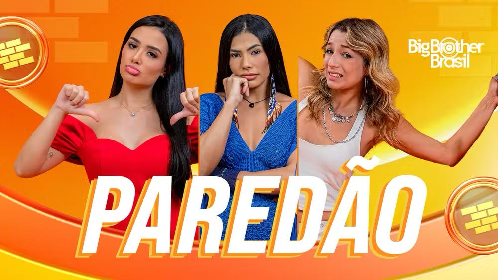 Jordana, Marciele Albuquerque e Samira est&atilde;o no 14&ordm; Pared&atilde;o do BBB 26
