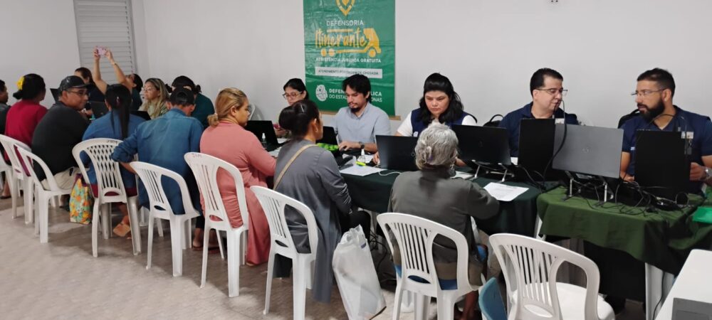 Mutir&atilde;o da Defensoria P&uacute;blica ultrapassa mil atendimentos gratuitos em Autazes