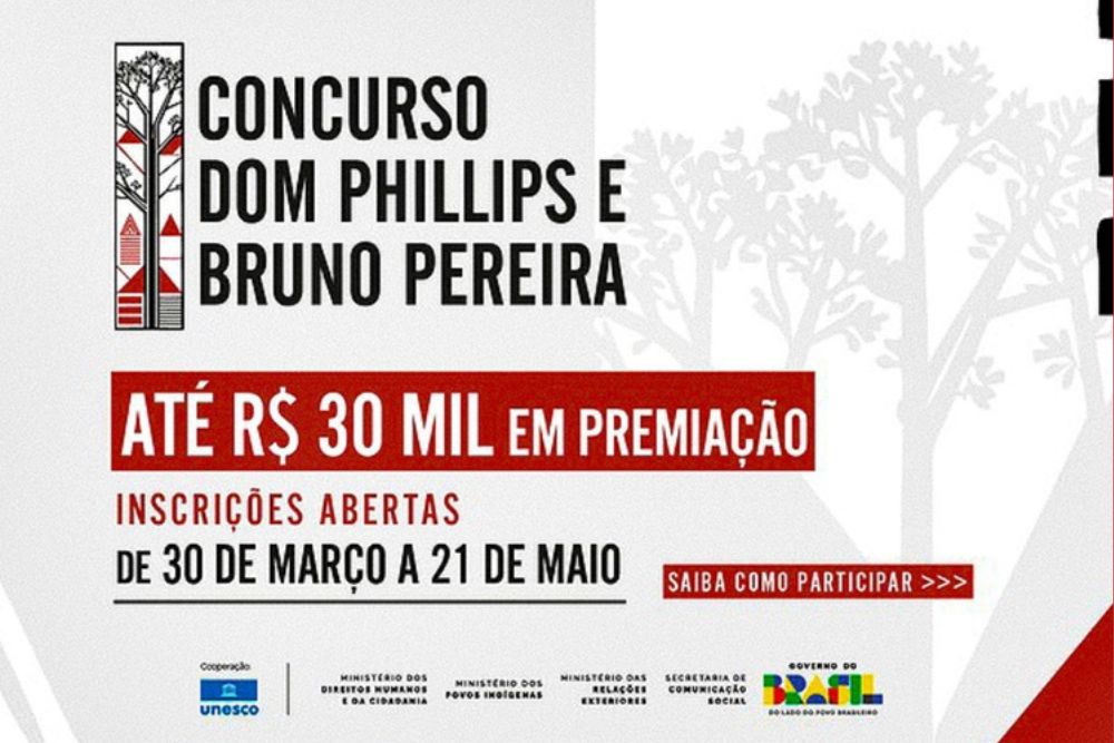 Concurso Dom Phillips e Bruno Pereira seleciona iniciativas sobre povos originários e meio ambiente