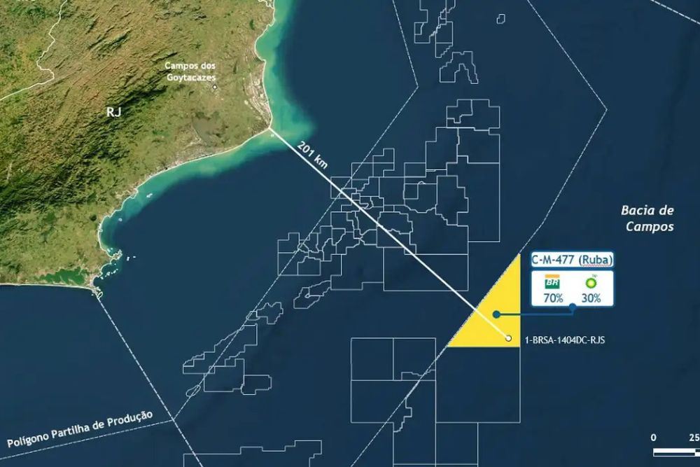 Petrobras faz nova descoberta no pré-sal da Bacia de Campos