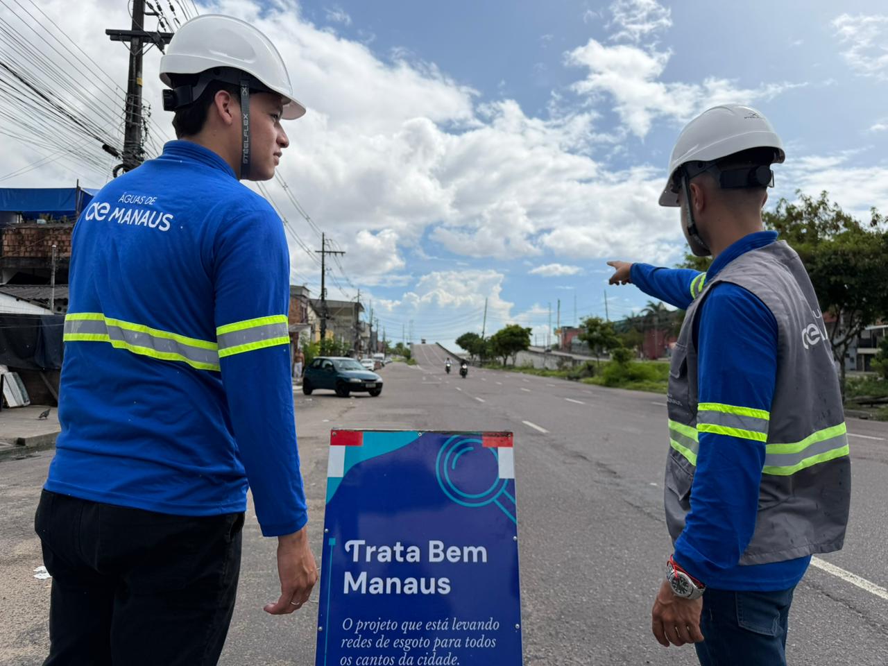 Obras no sistema de esgoto ampliam atendimento na Betânia e Distrito Industrial