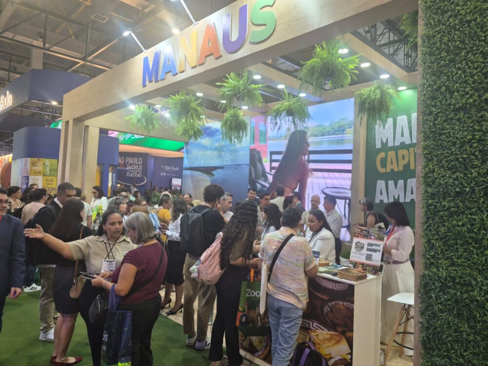 Manaus refor&ccedil;a posi&ccedil;&atilde;o entre os destinos mais procurados do Brasil ap&oacute;s feira internacional