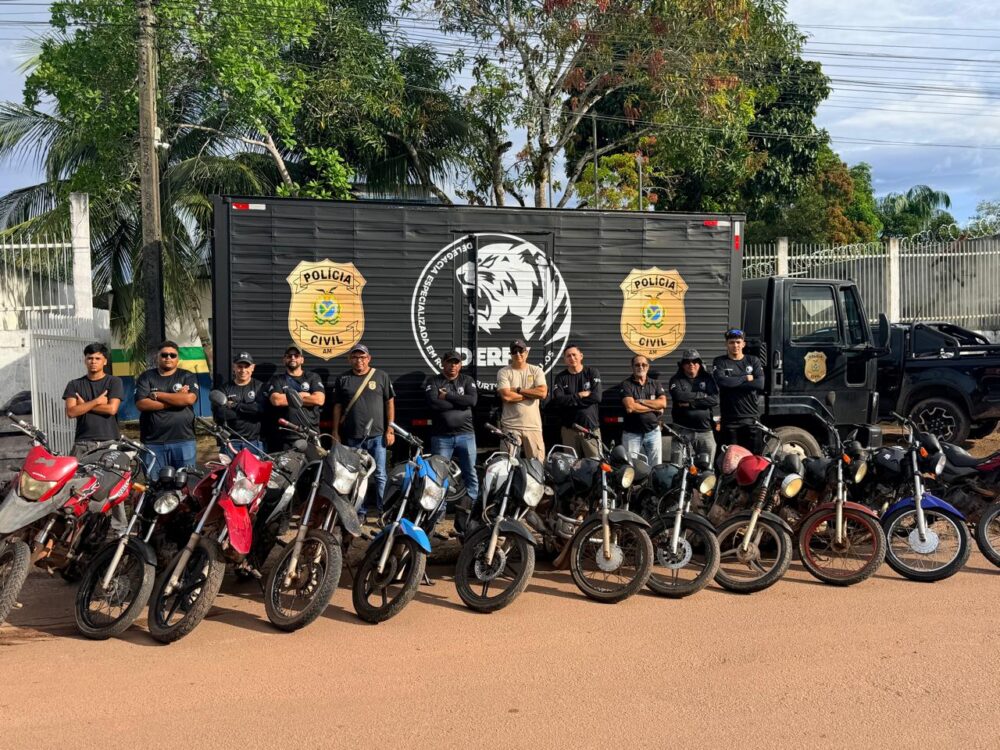 Em três meses, Polícia Civil recupera 76 veículos roubados ou furtados no Amazonas Em três meses, Polícia Civil recupera 76 veículos roubados ou furtados no Amazonas