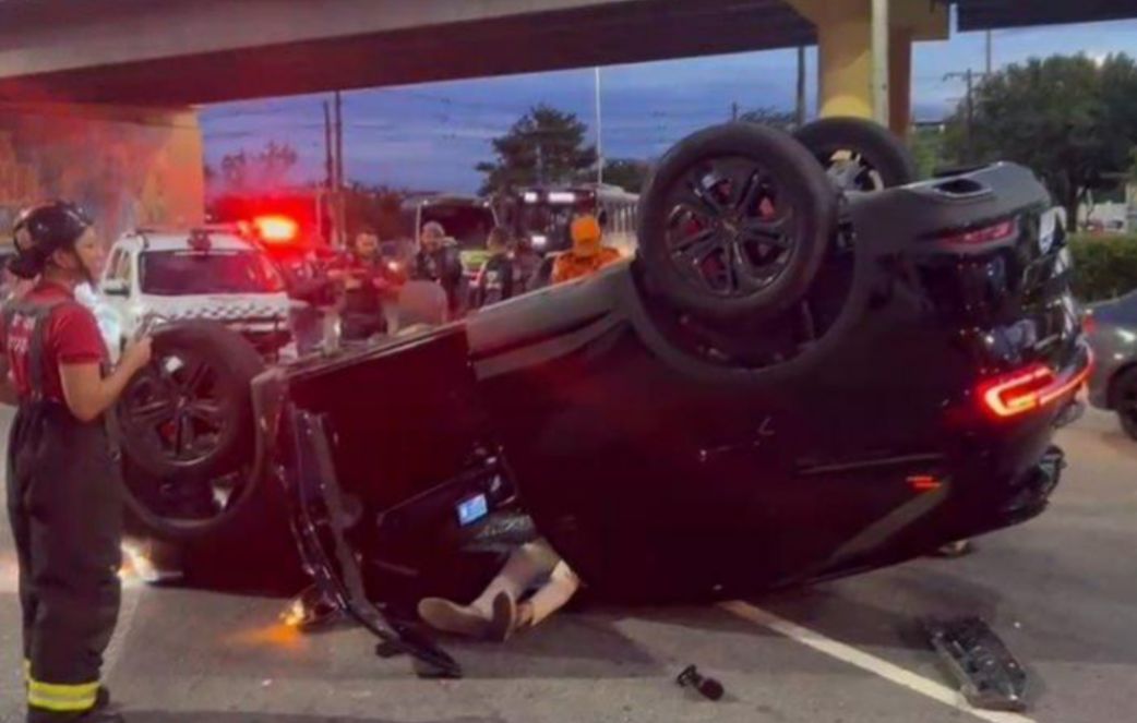 Acidente fatal gera congestionamento e caos no tr&acirc;nsito na zona Leste de Manaus