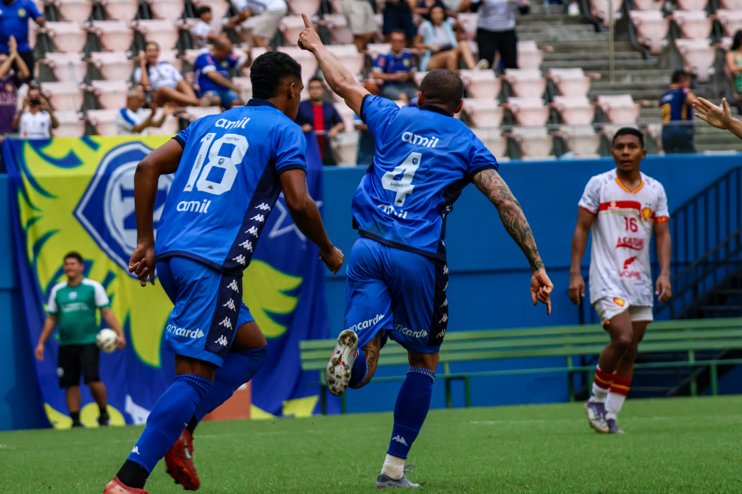 Nacional vira sobre o GAS-RR, vence por 3 a 2 e dispara na liderança da Série D Nacional vira sobre o GAS-RR, vence por 3 a 2 e dispara na liderança da Série D