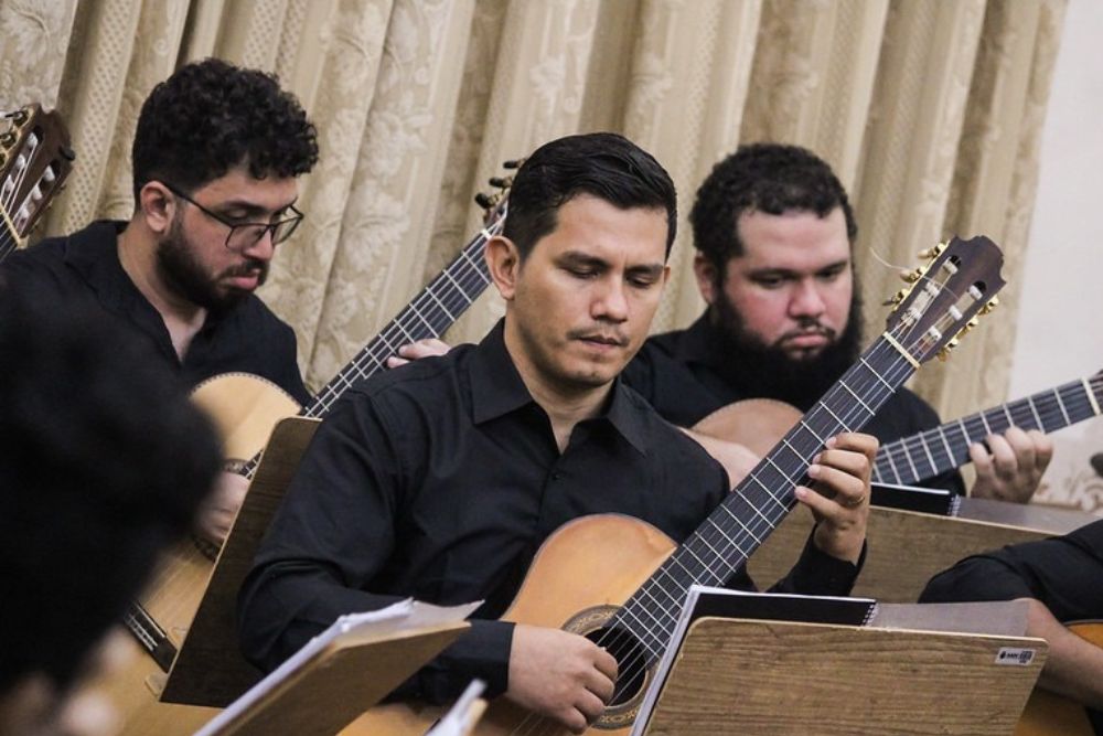 Orquestra de Violões do Amazonas apresenta concerto ‘Nosso Brasil’ no Palácio da Justiça