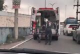 Motociclista fica ferido em acidente na rotatória do Coroado