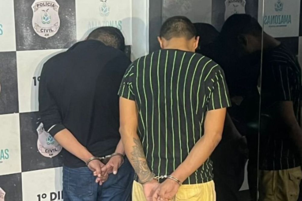 Dupla é detida após roubo a autopeças na zona centro-sul de Manaus