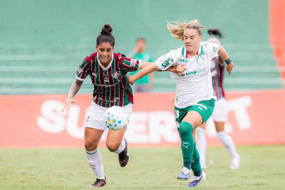 Brasileiro feminino: Palmeiras derrota Fluminense no Luso Brasileiro