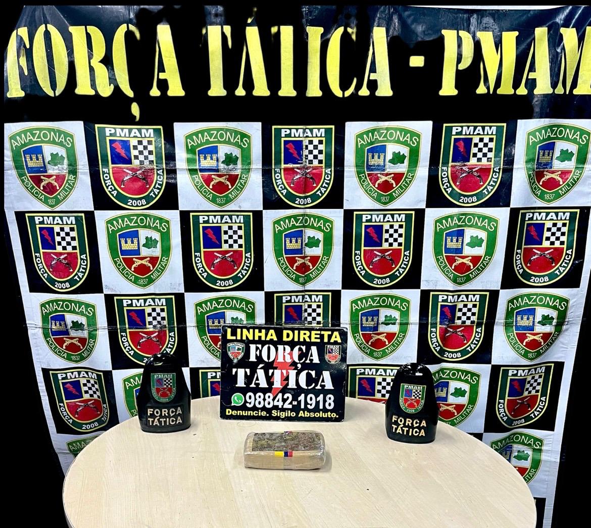 Pol&iacute;cia apreende droga durante a&ccedil;&atilde;o na zona oeste da capital