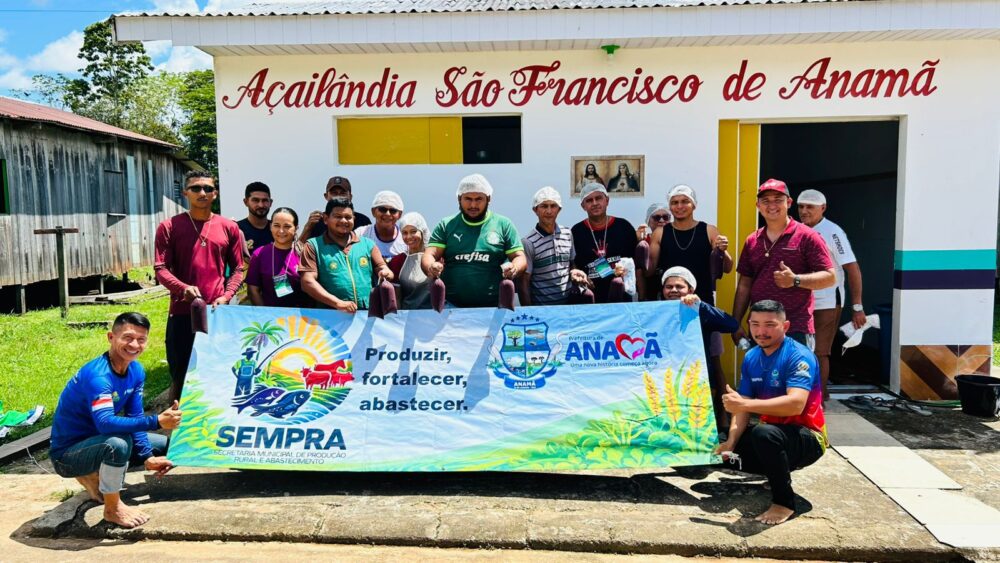 Agricultores e extrativistas recebem capacitação do Idam sobre manejo do açaí em Anamã