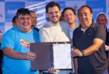 Renato Junior inicia gestão em Manaus com ordem de serviço para revitalização do loteamento Castanheira