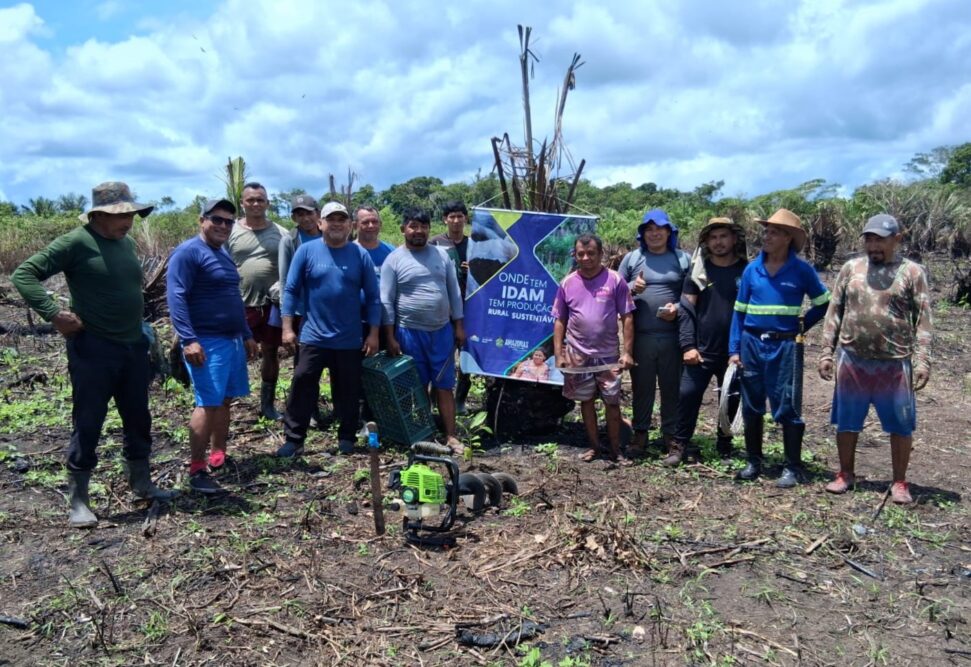 Idam promove capacitação e orienta agricultores de Borba sobre preparo adequado do solo
