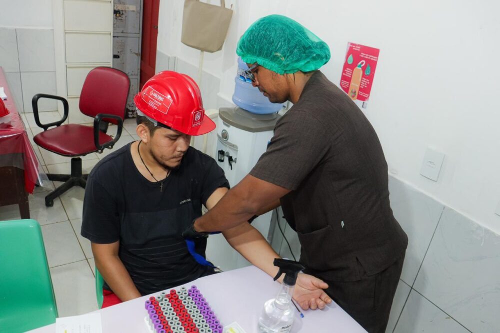 Garantido realiza ação de saúde e atende 105 trabalhadores