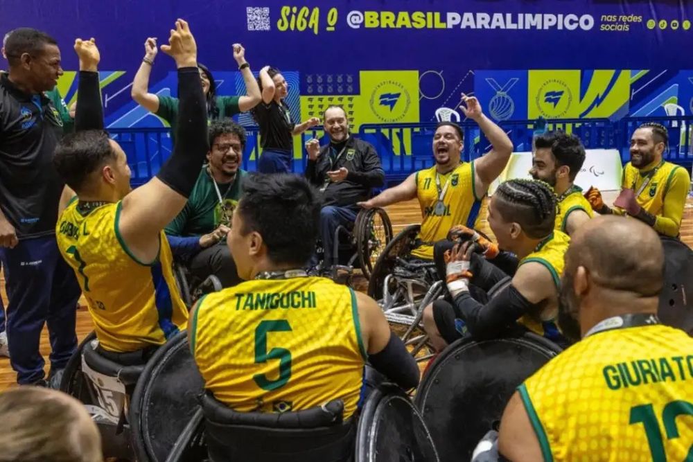 Seleção de rúgbi em cadeira de rodas conquista torneio internacional