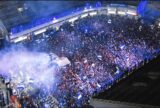 Caprichoso lota Sambódromo no lançamento do álbum 2026