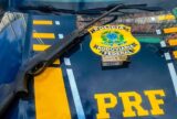 PRF prende homem com espingarda e munições na BR-174