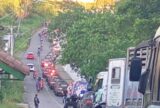Reintegração de posse provoca tumulto e longo congestionamento na zona Oeste de Manaus