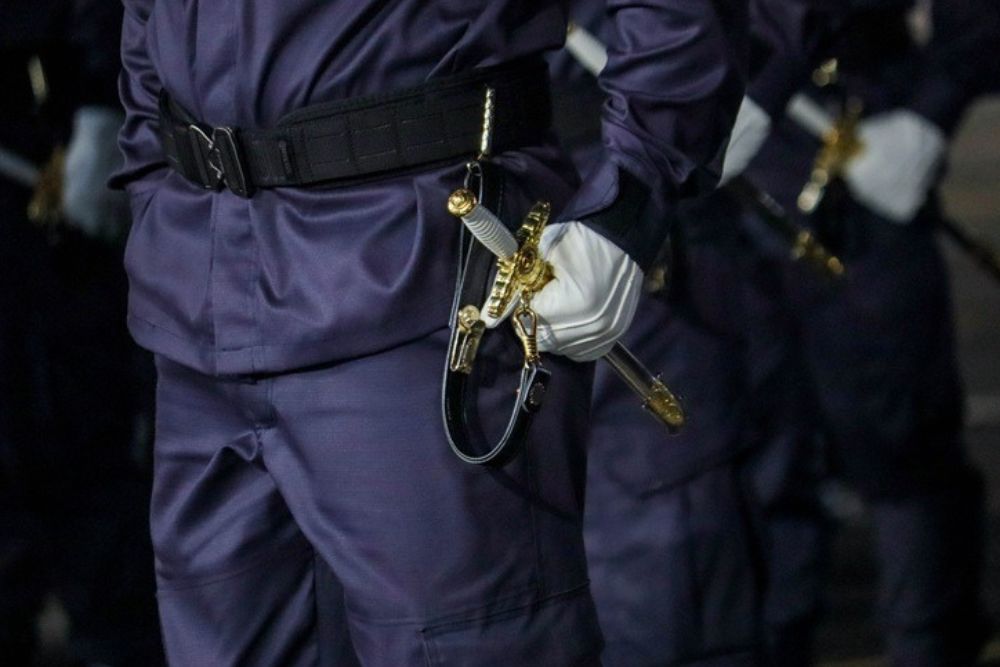Cadetes do 2º ano da PMAM recebem Espadim Tiradentes durante solenidade em Manaus